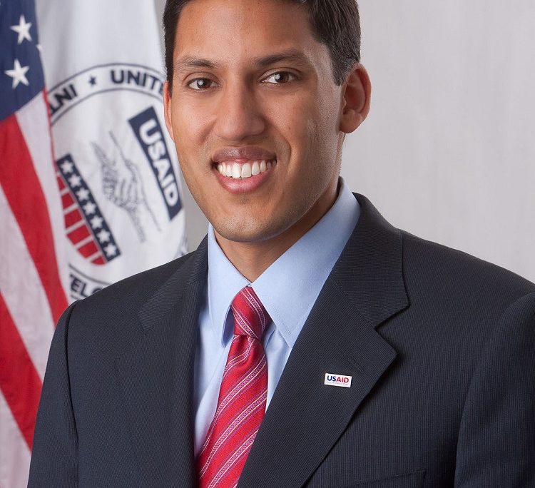 拉吉夫‧沙赫 (Rajiv Shah)，第十六任美國國際開發署 (United States Agency for International Development, USAID) 署長 (Photo: USAID Photo)