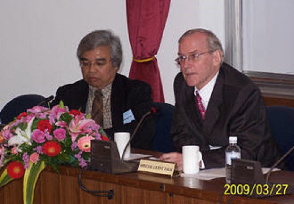 "台灣與台灣關係法：過去，現在，與未來" 美國在台協會處長楊甦棣 2009年3月27日 於台北，中央研究院 (Photo: AIT)