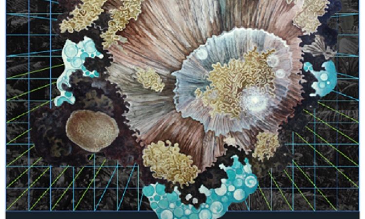 PR-1120C | 2011年4月22日 美國藝術家暨傅爾布萊特學人克雷格•沃里尼將於4月22日至5月31日，在國立海洋生物博物館舉行「墾丁礁岩– 抽象畫個展」。