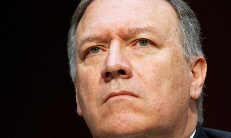 Close-up of Mike Pompeo (© Jacquelyn Martin/AP Images)