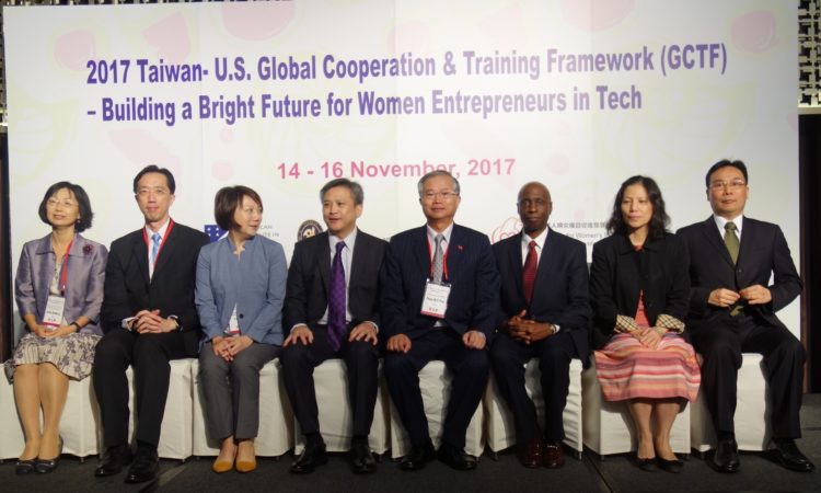 美國在台協會處長梅健華 全球合作暨訓練架構「打造女性科技創業新未來」工作坊開幕致詞