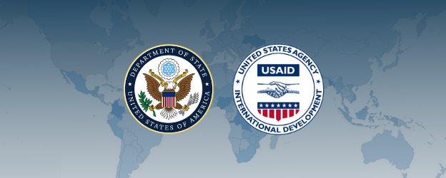 U.S. State Department and USAID seals