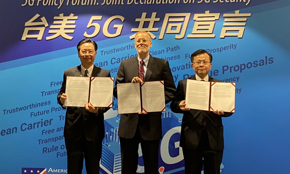 U.S.-Taiwan joint declaration on 5G security